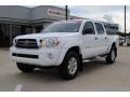 Super White 2010 Toyota Tacoma V6 PreRunner TRD Sport Double Cab