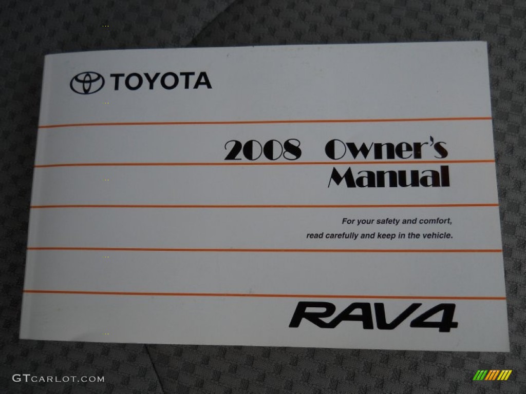 2008 RAV4 4WD - Pacific Blue Metallic / Ash photo #17