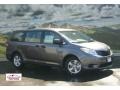 2011 Predawn Gray Mica Toyota Sienna V6  photo #1