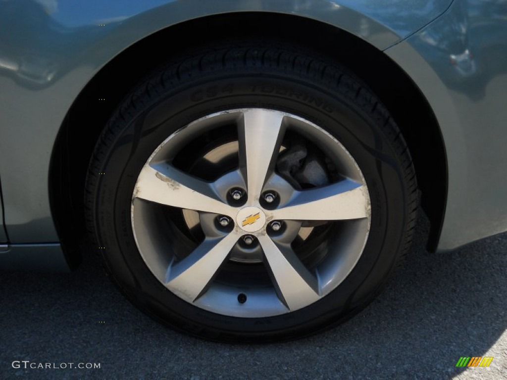 2009 Malibu Hybrid Sedan - Silver Moss Metallic / Titanium photo #20