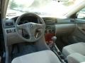 2005 Toyota Corolla Pebble Beige Interior Prime Interior Photo