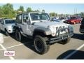 2008 Bright Silver Metallic Jeep Wrangler X 4x4  photo #1