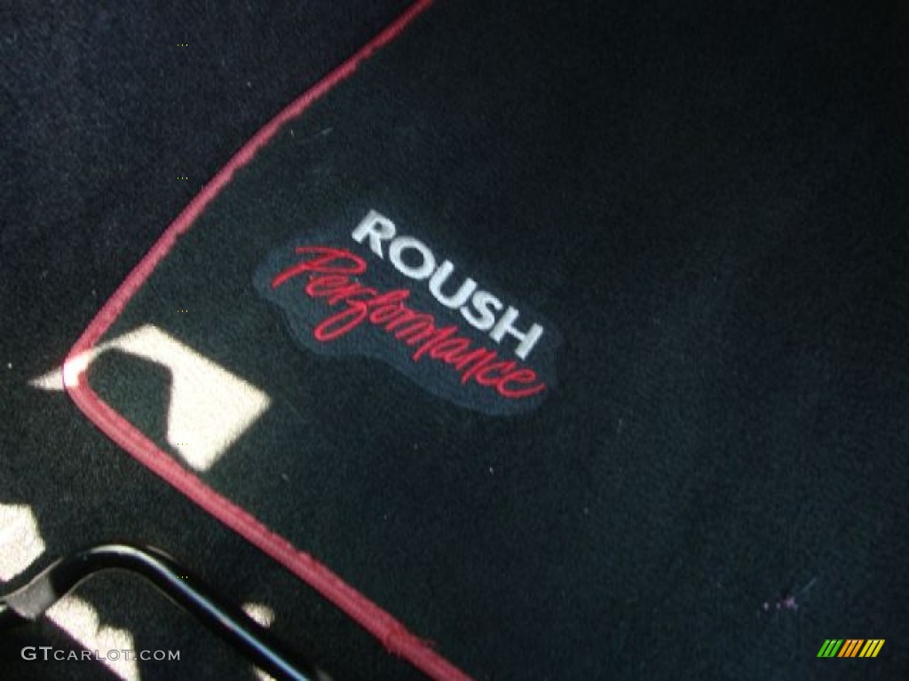 2007 Mustang Roush Stage 1 Coupe - Redfire Metallic / Roush Black/Grey photo #29