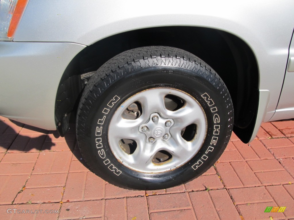 2002 Toyota Highlander 4WD Wheel Photo #52448203