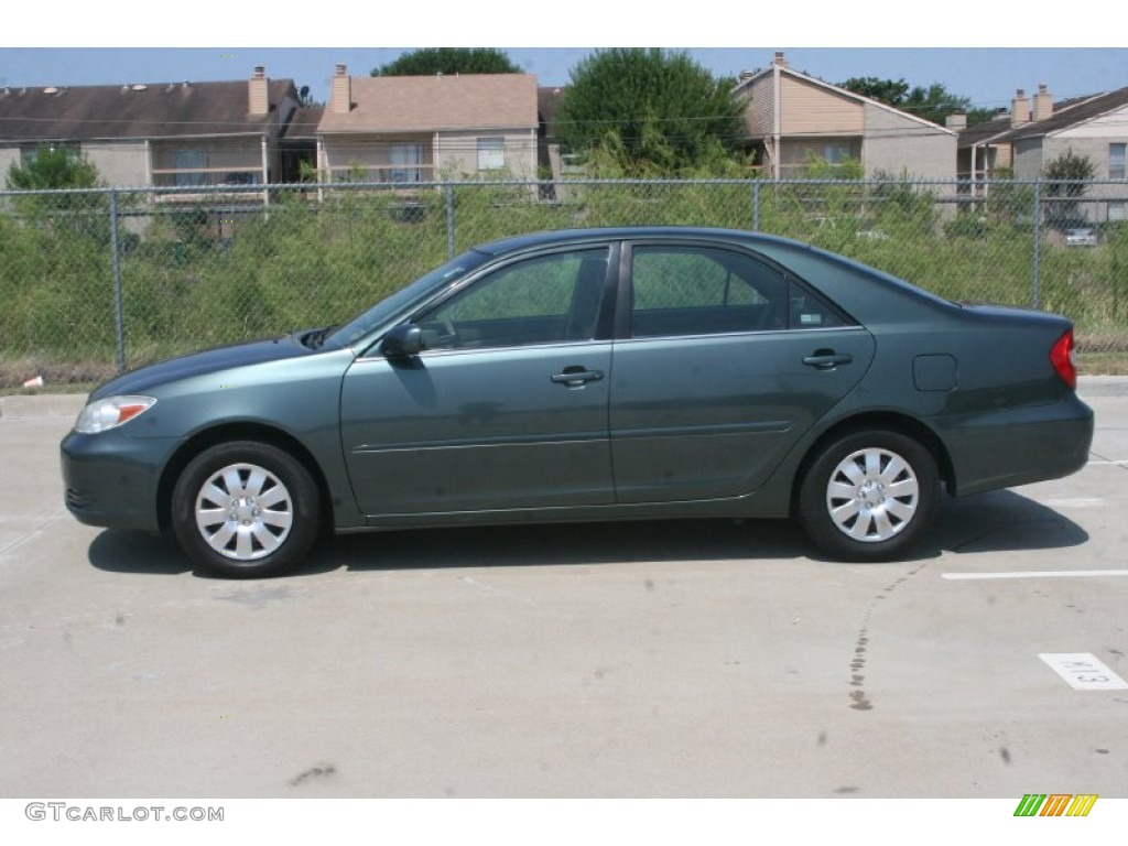 2003 Camry LE - Aspen Green Pearl / Taupe photo #3