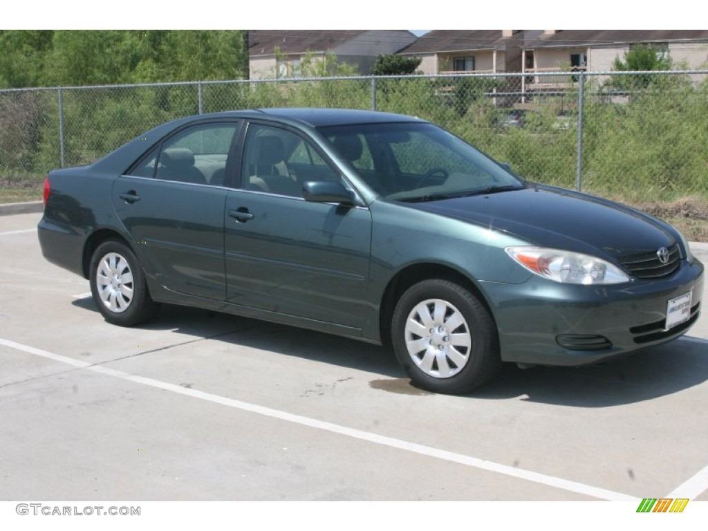 2003 Camry LE - Aspen Green Pearl / Taupe photo #4
