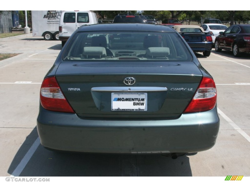 2003 Camry LE - Aspen Green Pearl / Taupe photo #10