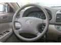 Taupe 2003 Toyota Camry LE Steering Wheel