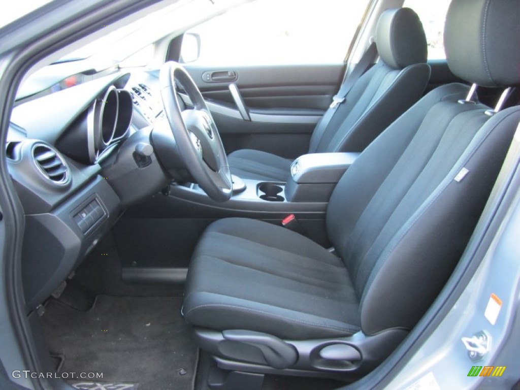 Black Interior 2010 Mazda CX-7 i Sport Photo #52449712