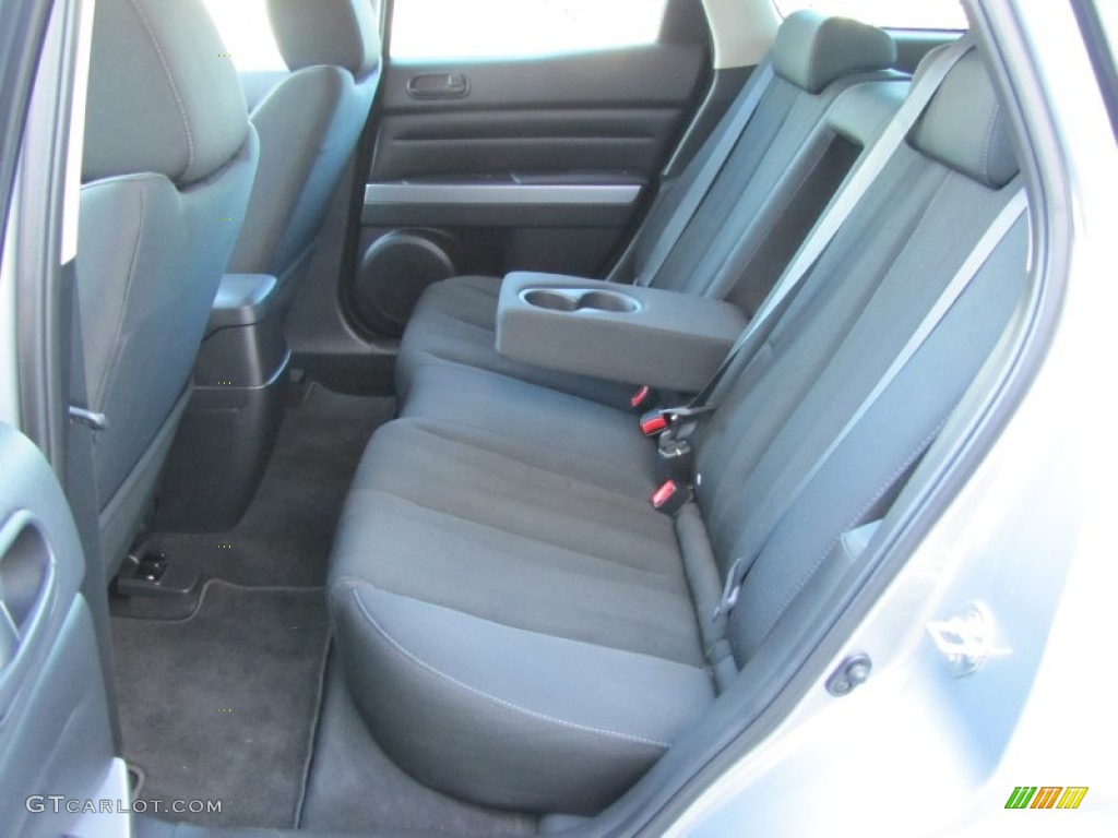 Black Interior 2010 Mazda CX-7 i Sport Photo #52449925