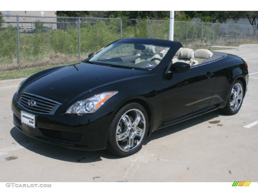 Obsidian Black 2010 Infiniti G 37 Convertible Exterior Photo #52452280