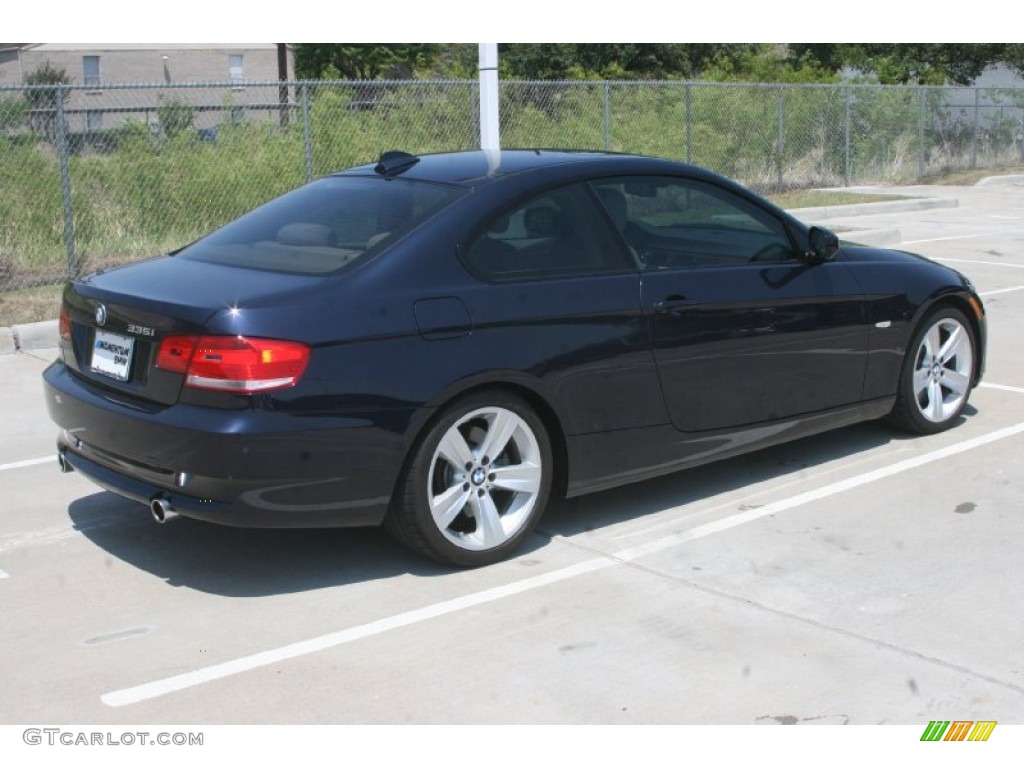 2010 3 Series 335i Coupe - Monaco Blue Metallic / Cream Beige photo #9