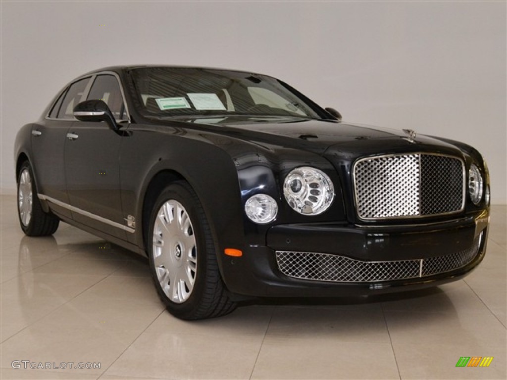 2011 Mulsanne Sedan - Onyx / Saddle/Beluga photo #4