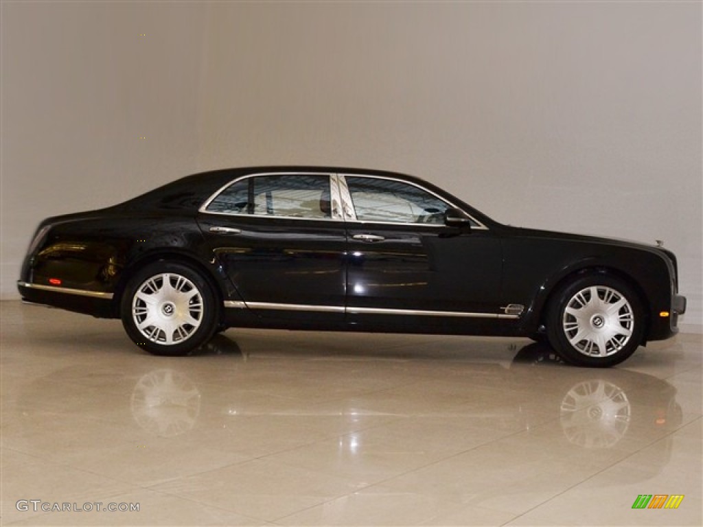 2011 Mulsanne Sedan - Onyx / Saddle/Beluga photo #8