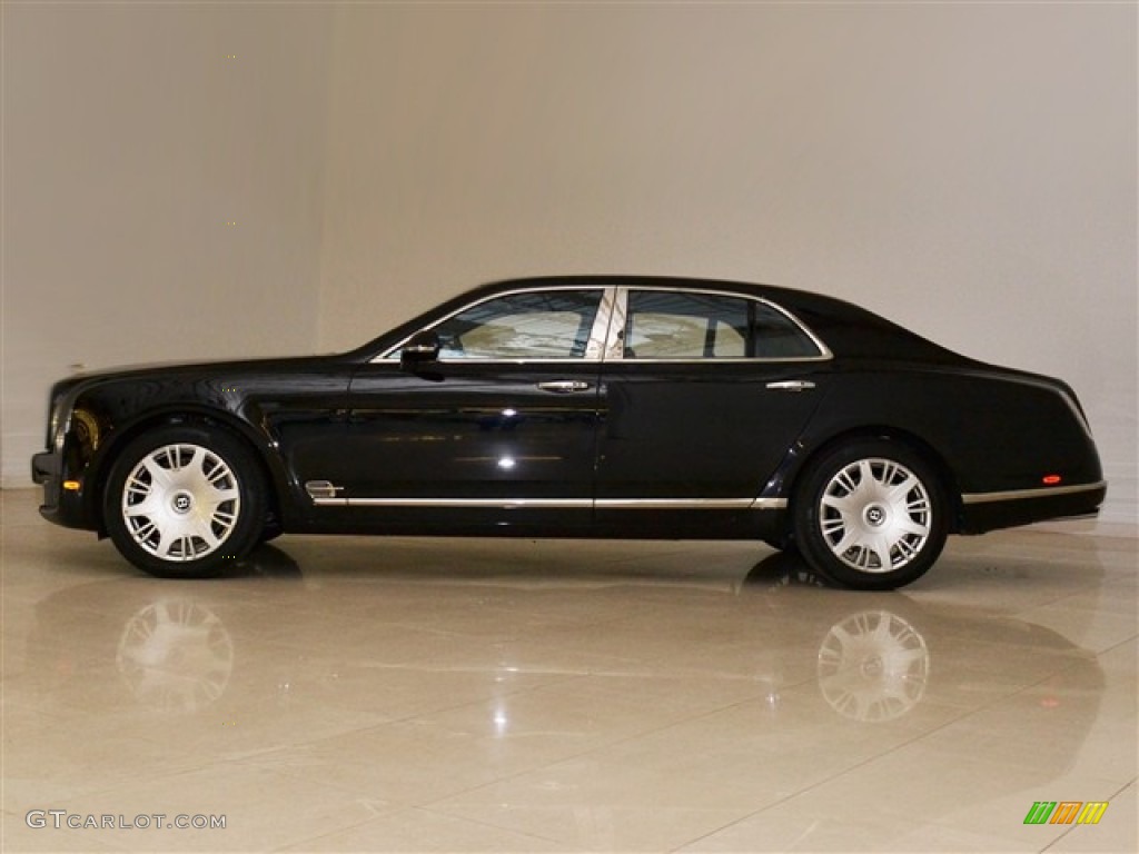 2011 Mulsanne Sedan - Onyx / Saddle/Beluga photo #9