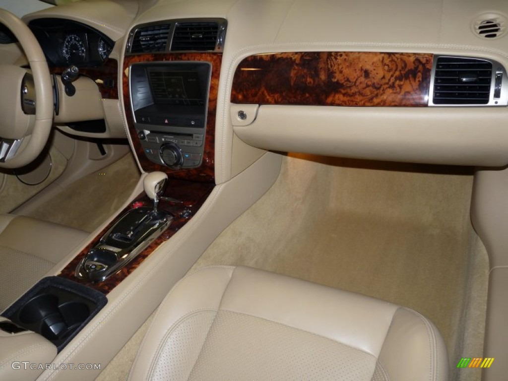 2008 Jaguar XK XK8 Coupe Caramel Dashboard Photo #52454627