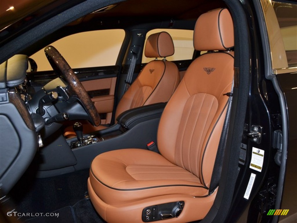 Saddle/Beluga Interior 2011 Bentley Mulsanne Sedan Photo #52454651