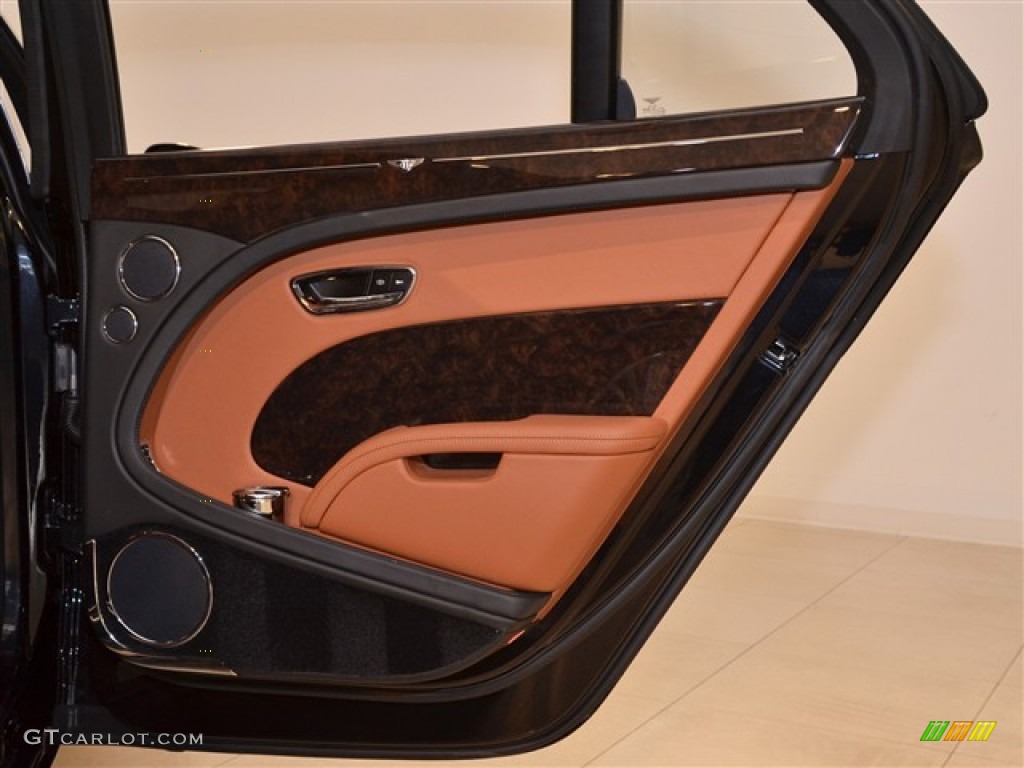 2011 Bentley Mulsanne Sedan Saddle/Beluga Door Panel Photo #52454825