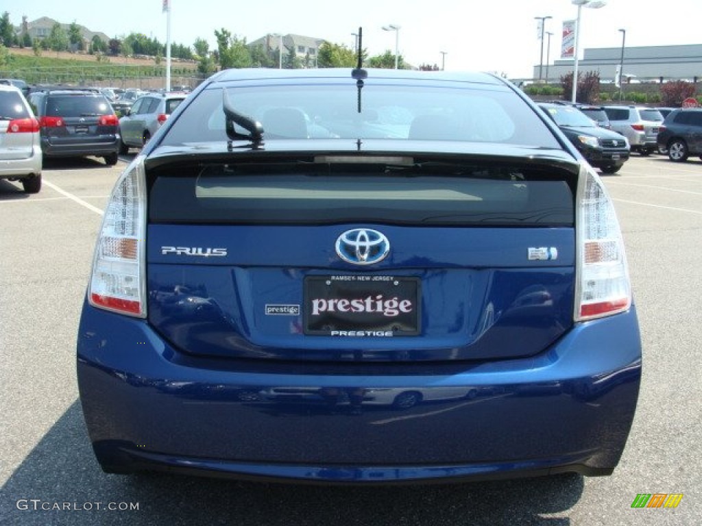 2010 Prius Hybrid II - Blue Ribbon Metallic / Dark Gray photo #5