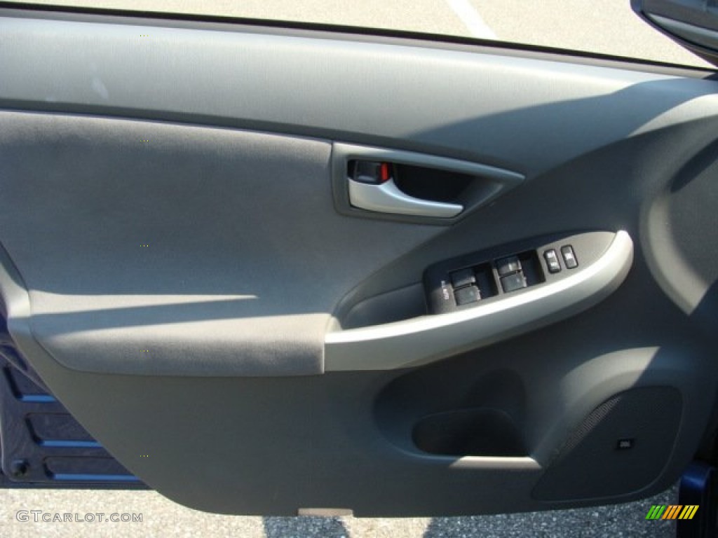 2010 Prius Hybrid II - Blue Ribbon Metallic / Dark Gray photo #6