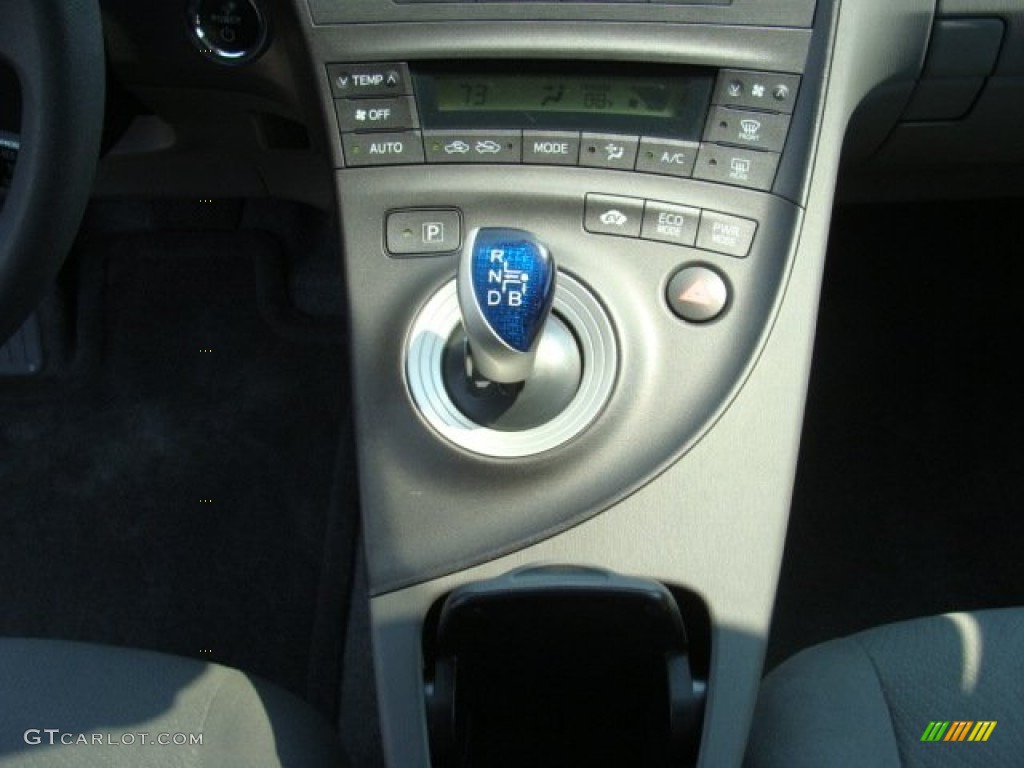2010 Prius Hybrid II - Blue Ribbon Metallic / Dark Gray photo #12