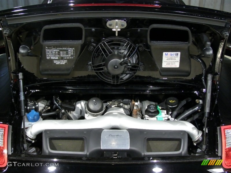 2007 911 Turbo Coupe - Black / Black photo #13