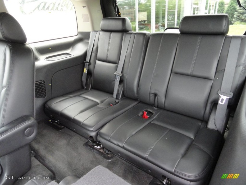 Ebony Black Interior 2007 GMC Yukon SLT 4x4 Photo #52456463