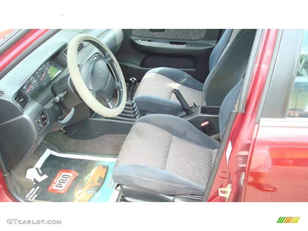 1999 Sentra GXE - Aztec Red / Gray photo #13