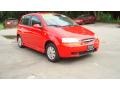 Sport Red 2006 Chevrolet Aveo LS Hatchback