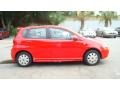 Sport Red - Aveo LS Hatchback Photo No. 2