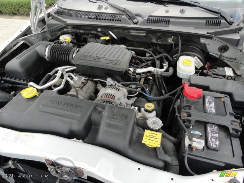 2004 Dodge Dakota SLT Club Cab 4.7 Liter SOHC 16-Valve PowerTech V8 Engine Photo #52459631