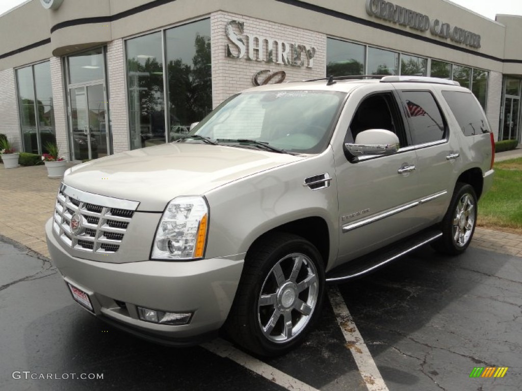 2008 Escalade AWD - Quicksilver / Ebony photo #1