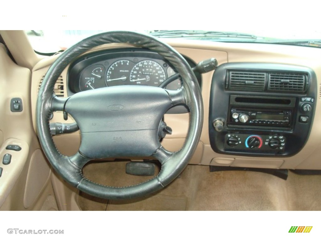 1999 Ford Explorer Sport Medium Prairie Tan Dashboard Photo #52460123