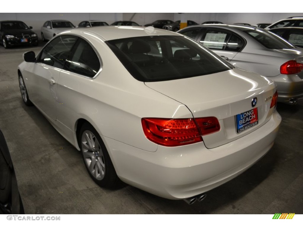 2011 3 Series 328i Coupe - Alpine White / Black Dakota Leather photo #4
