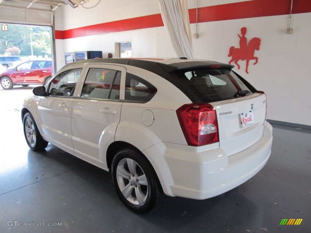 2010 Caliber SXT - Stone White / Dark Slate Gray photo #2