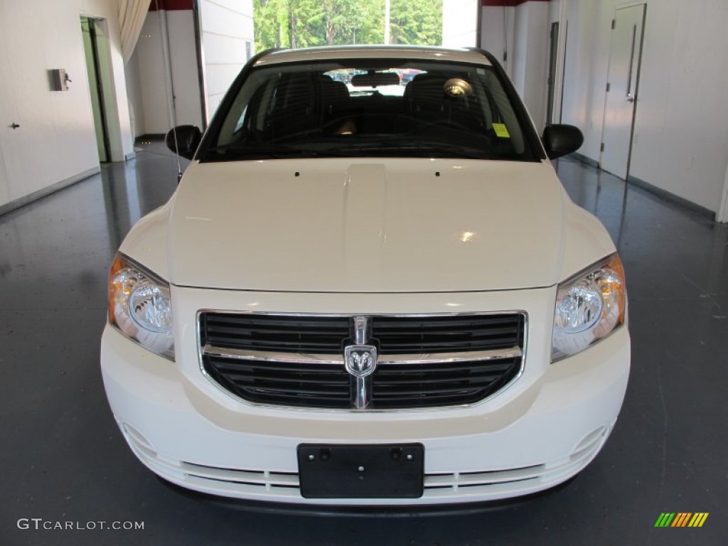 2010 Caliber SXT - Stone White / Dark Slate Gray photo #6