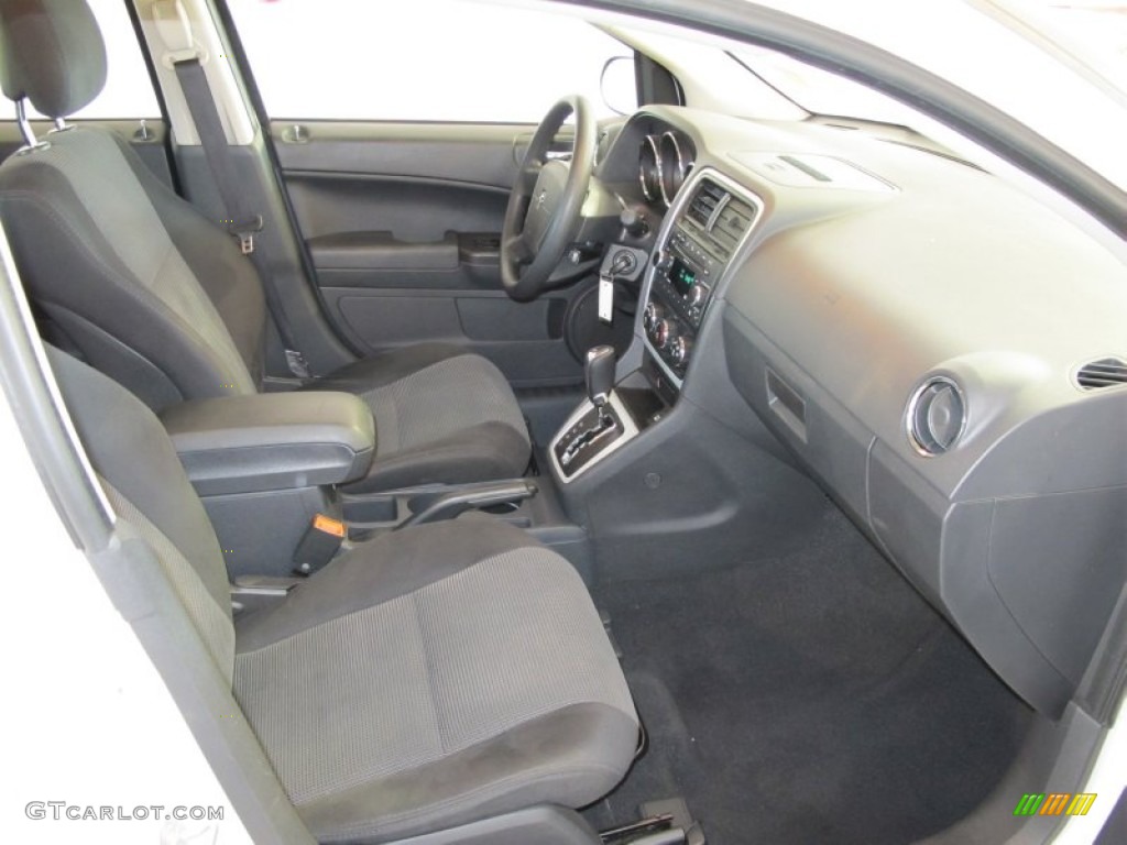 2010 Caliber SXT - Stone White / Dark Slate Gray photo #9