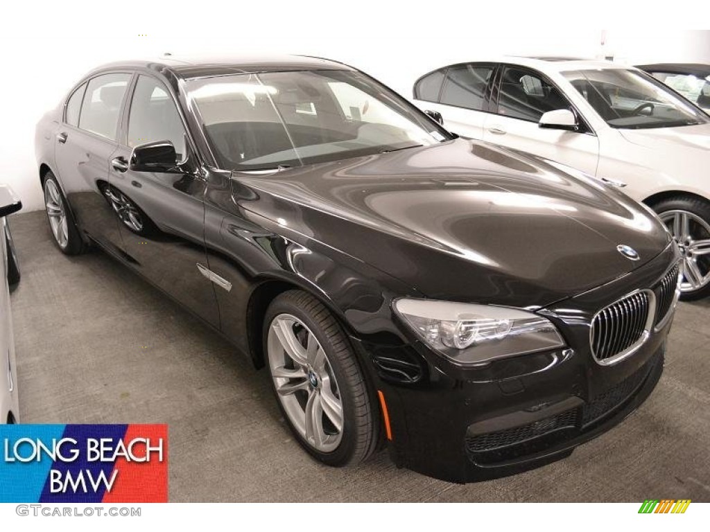 2012 7 Series 750Li Sedan - Jet Black / Black photo #1