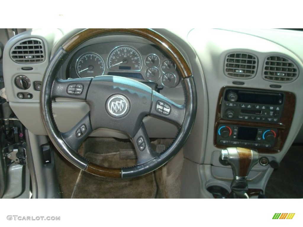2005 Buick Rainier CXL Gray Dashboard Photo #52461044