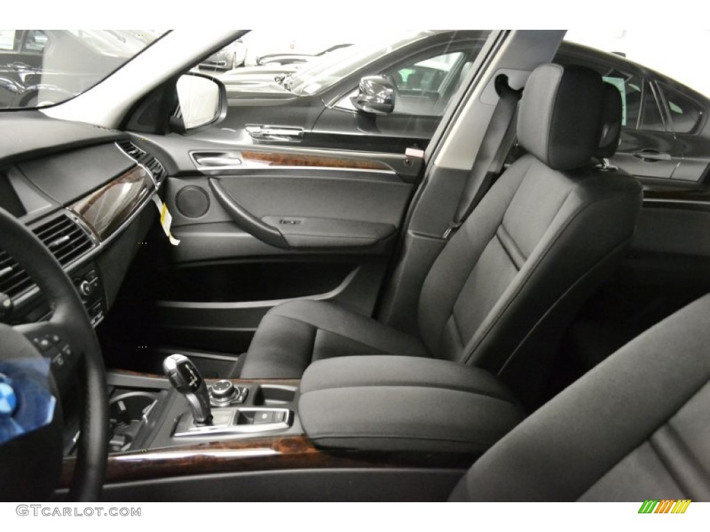 Black Interior 2012 BMW X5 xDrive35i Photo #52461122