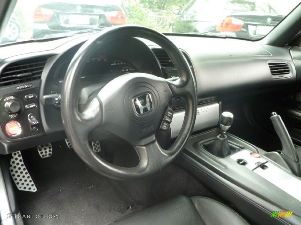 2004 Honda S2000 Roadster Black Dashboard Photo #52461503