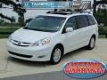 2010 Super White Toyota Sienna XLE  photo #1