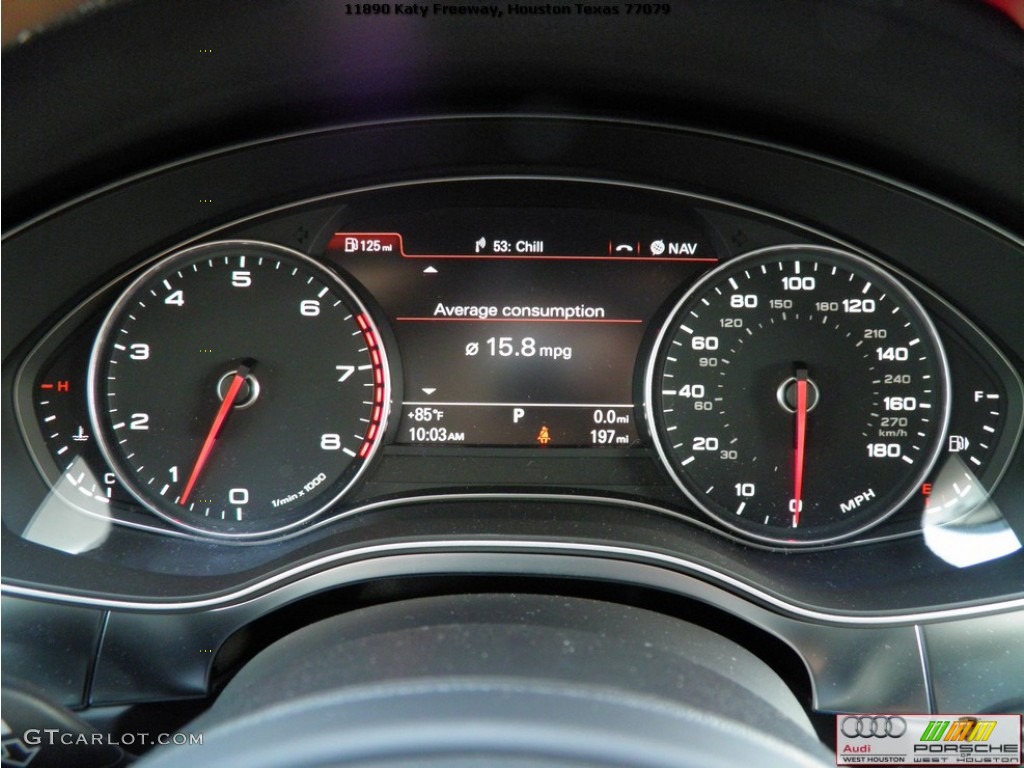 2012 Audi A6 3.0T quattro Sedan Gauges Photo #52462373
