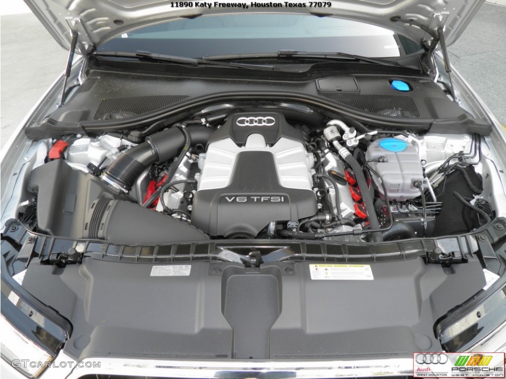 2012 Audi A6 3.0T quattro Sedan 3.0 Liter FSI Supercharged DOHC 24-Valve VVT V6 Engine Photo #52462418