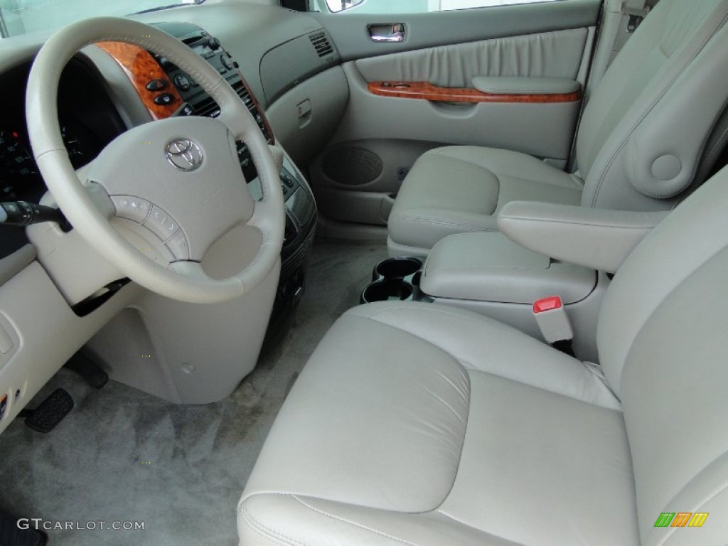 Taupe Interior 2010 Toyota Sienna XLE Photo #52462488
