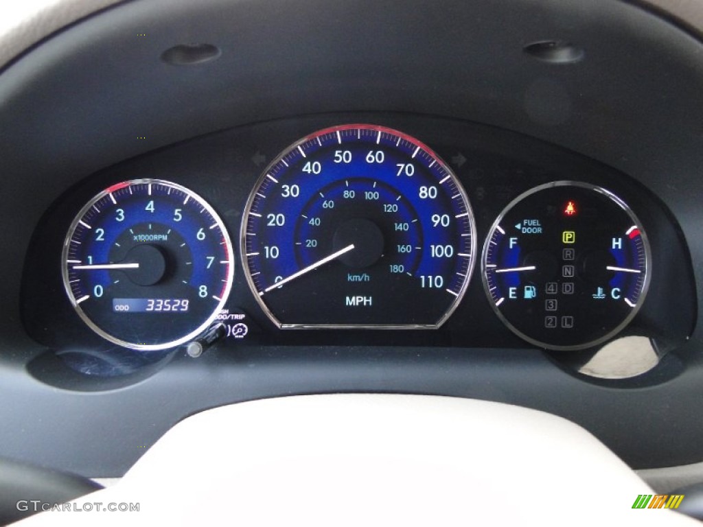 2010 Toyota Sienna XLE Gauges Photo #52462568