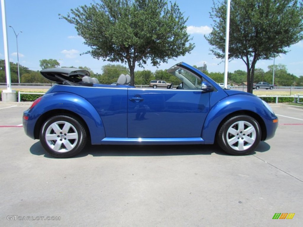 Laser Blue 2007 Volkswagen New Beetle 2.5 Convertible Exterior Photo #52462742