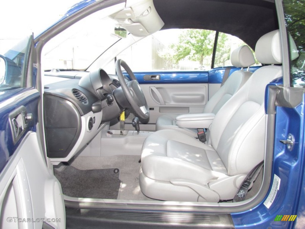 Grey Interior 2007 Volkswagen New Beetle 2.5 Convertible Photo #52462790