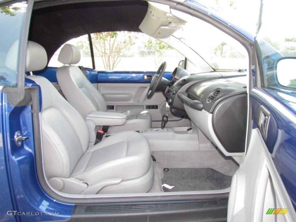 Grey Interior 2007 Volkswagen New Beetle 2.5 Convertible Photo #52462805