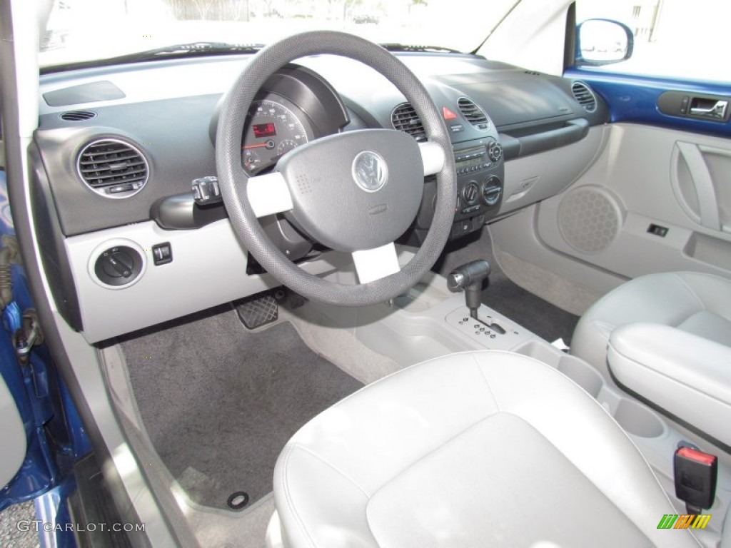 Grey Interior 2007 Volkswagen New Beetle 2.5 Convertible Photo #52462847
